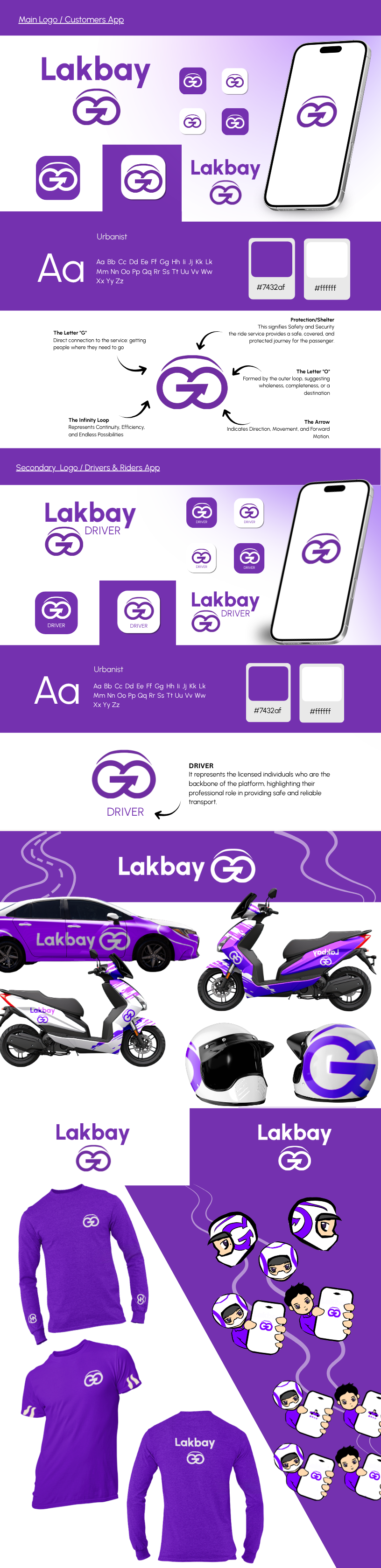 LakbayGO Logo System